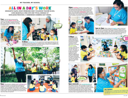 A Day at Work: Skool4Kidz Preschools’ Award-winning Educator, Ms Krishanthi