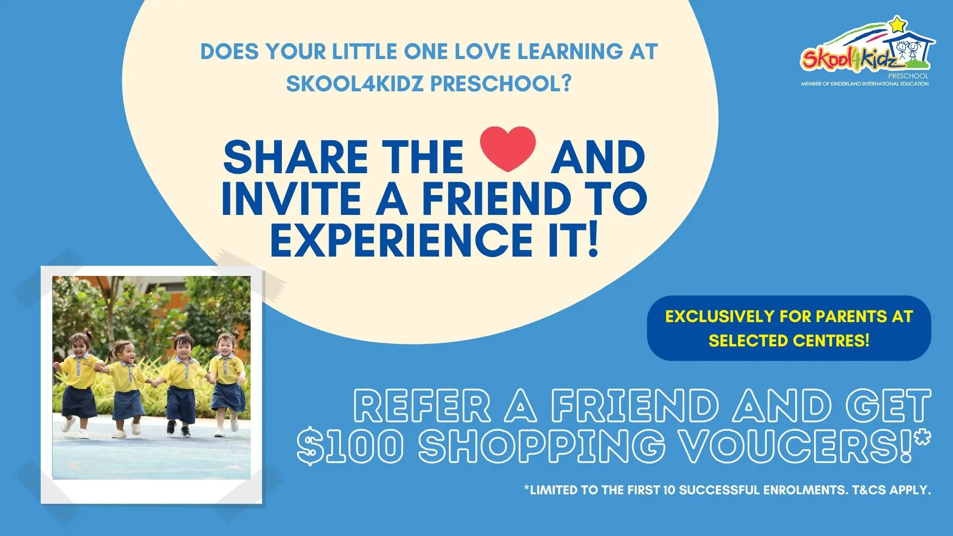 Referral Prog Generic Skool4Kidz Referral Programme – Limited Time Only!