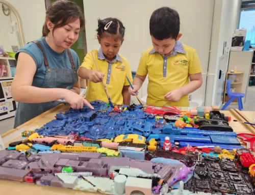 Skool4Kidz Preschoolers Helped Build Singapore’s Largest Reused Plastic Mural for SG60